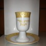 verre kidouche dore
